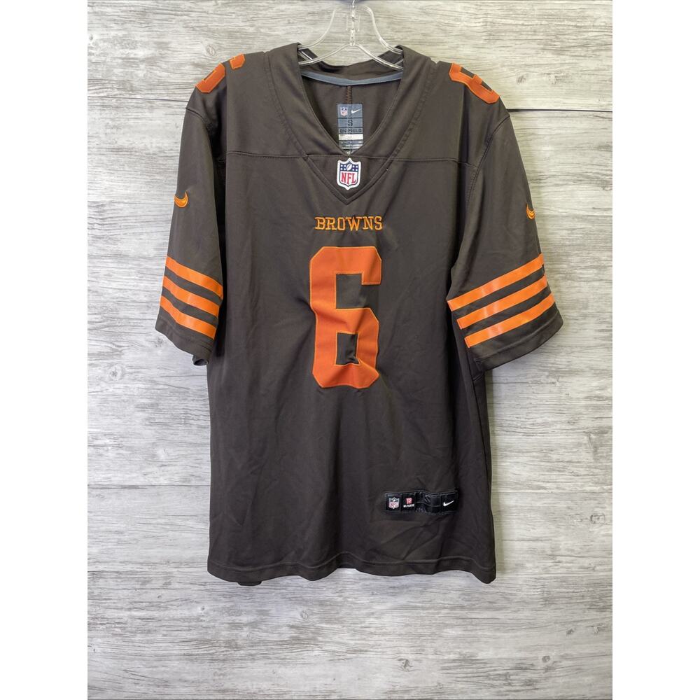 Nike Cleveland Browns #6 Baker Mayfield Men's NFL Jersey